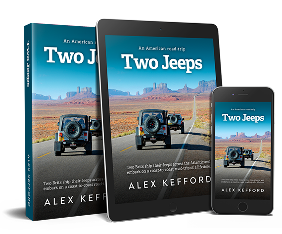 Two Jeeps: An American road-trip - paperback, ebook and audiobook